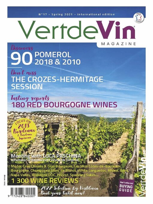 Title details for VertdeVin Wine Magazine by SAS Vertdevin - Available